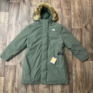 The North Face Arctic Parka 600 Down Coat Women’s Size 1X Water Wind Resistant